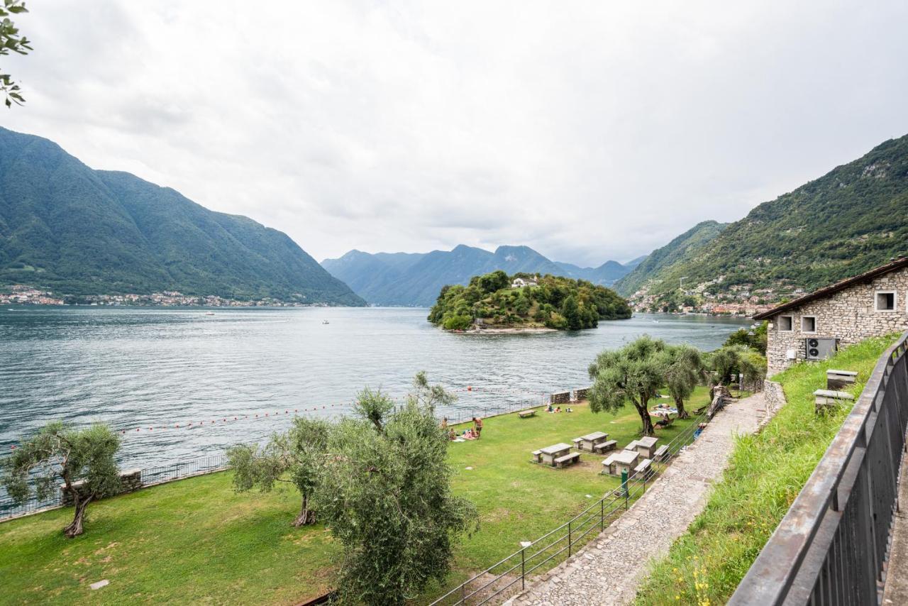 Lake Como Studio With Balcony And Private Parking Ossuccio Екстериор снимка
